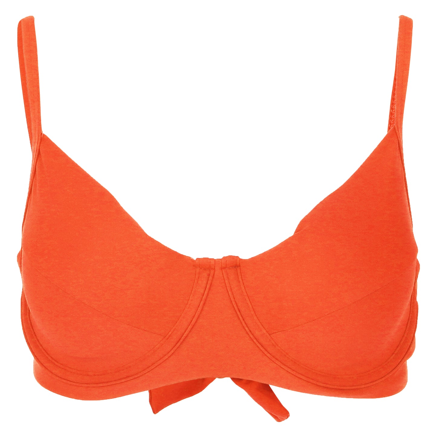 Nice Bikini Top in Orange