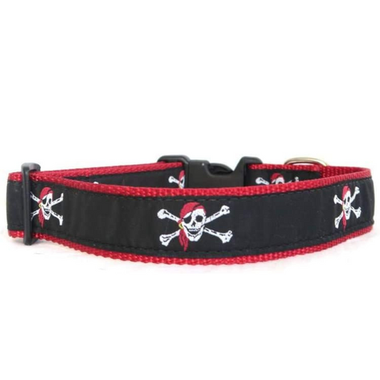 Preston Skull & Crossbones Dog Collar