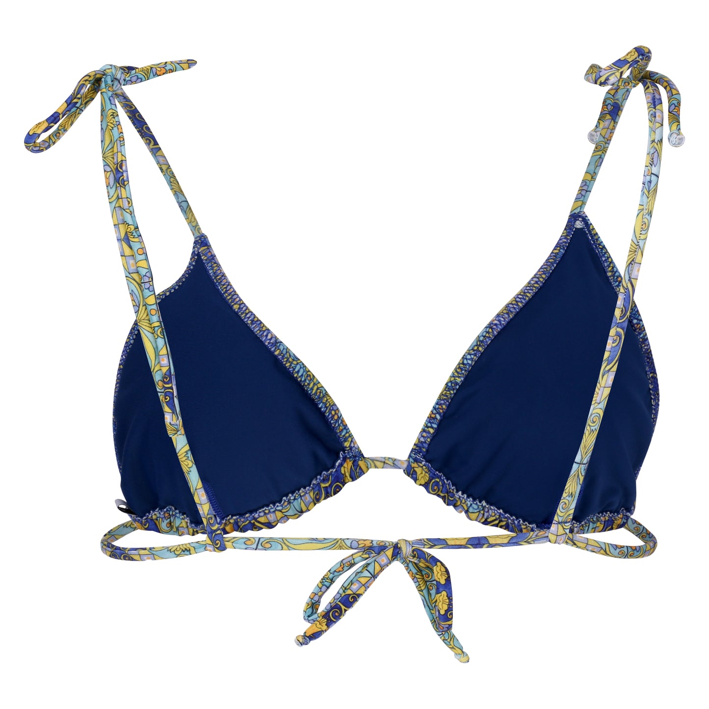 Blue Maiolica Bikini Set